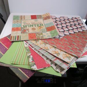 Scrapbook Grab Bag  Christmas Holiday 2 pounds